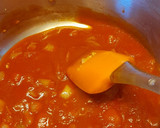 A picture of step 2 of Beans on toast my way.