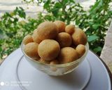 A picture of step 12 of Chenna gaja.