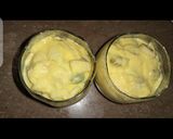 A picture of step 5 of Rainbow Trifle.