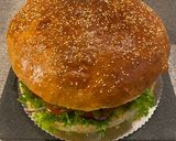 Óriás csirkeburger recept fázis 10 fotója