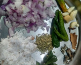 ரோட்டு கடை பிளைன் இட்லி குருமா (Idli kuruma recipe in tamil) ரெசிபி ஸ்டேப் 1 புகைப்படம்