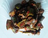 Foto langkah ke 5 dari resep Terong Balado Pedas.