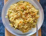 A picture of step 7 of Vegetable Maggi 🍜🍜.