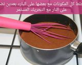 صورة لخطوة 1 من وصفة ايس كريم الشوكلاته مافي أطيب ولا اروع من هيك سهل وسريع وقمة الرووووعة 😊😊😊