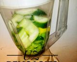 A picture of step 6 of Tasty Green juice.