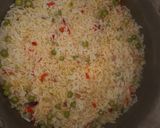 A picture of step 2 of Braised Rice.