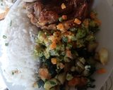 A picture of step 8 of Swiss Chard with Potatoes and Beef.