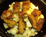 Foto del paso 2 de la receta: Costillar de cerdo guisado al curry