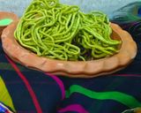 A picture of step 7 of Spinach mint sev.