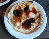 Pas rețetă Clătite cu dulceață de cireșe și prune 1 fotografie