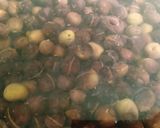 A picture of step 1 of Black Olives.