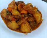 A picture of step 7 of Tasty beef stew 😋.