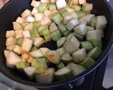 Une image de l'étape 7 de Carri de gourde aux tomates et épices.