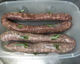 Une image de l'étape 6 de Saucisses au couteau aux pommes et romarin.