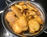 Hình bước làm 4 của món Fish & chips