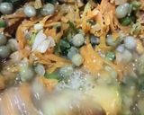 Foto del paso 2 de la receta: Tortilla de vegetales y arvejas