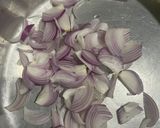 A picture of step 2 of White Chana pulao.