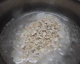 A picture of step 2 of Meetha Oats.