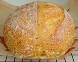 Foto langkah ke 17 dari resep Kunyit Jinten Hitam Italian Herbs Sourdough Bread (Oven Tangkring).