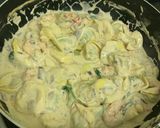 A picture of step 8 of Prawn white pasta (veggie).