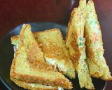 A picture of step 4 of Multi grain sandwich.