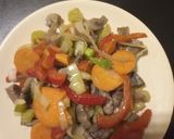 Pas rețetă Legume picante cu carne de porc 4 fotografie