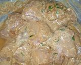 A picture of step 2 of Coconut Ginger Chicken Biryani.