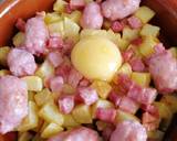 Foto del paso 6 de la receta Cazuela de longaniza, patatas y huevo