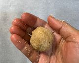 Foto langkah ke 7 dari resep Kue Kacang Tepung Almond (Peanut Butter Cookies).
