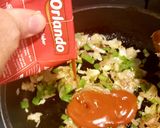 Foto del paso 3 de la receta Garbanzos con Almejas y Fideos "entomataos"