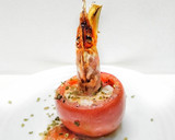 Foto del paso 4 de la receta: Tomates rellenos de gambas