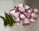 A picture of step 1 of Creamy Kadhai Paneer Delight – A Special Sabzi for Chapati Lovers!.
