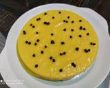 A picture of step 4 of Mango pudding.