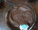 Foto del paso 4 de la receta: Tarta de mousse con kiwi y almendras
