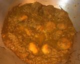 A picture of step 11 of Hariyali Aloo / Dhaniya Aloo.
