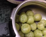 A picture of step 1 of Amla candy.