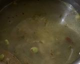 A picture of step 3 of Hyacinth Bean Valor/ Indian Papadi beans, sprouts and peas rice.