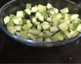 A picture of step 1 of Kerala Style: Cucumbers Pachadi or Kakkidi Pachadi.