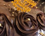 A picture of step 3 of Chocolate Fudge Cake.