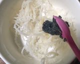 Foto langkah ke 3 dari resep Es bunga telang rumput laut.