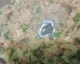 A picture of step 3 of Tandoori potato kabab.