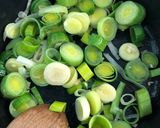 A picture of step 6 of Simple mushroom and leek risotto.