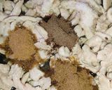 A picture of step 3 of Creamy Chicken Filling.