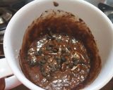 A picture of step 2 of Chocolate mug cake.