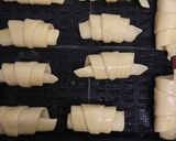 Foto del paso 3 de la receta: Mini croissants de Lotus con topping de chocolate blanco en Airfryer
