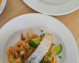 A picture of step 7 of Salmon Noodle Salad.