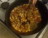 A picture of step 7 of Sausage corn macaroni pasta.