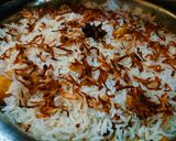 পটেটো চিকেন দম বিরিয়ানি (potato chicken dum biryani recipe in Bengali) রেসিপি ধাপ - 6 ছবি