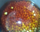A picture of step 2 of Choley Bhature.
