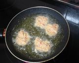 Foto del paso 6 de la receta: Tortillitas de fogonero y palitos de cangrejo con salsa rosa